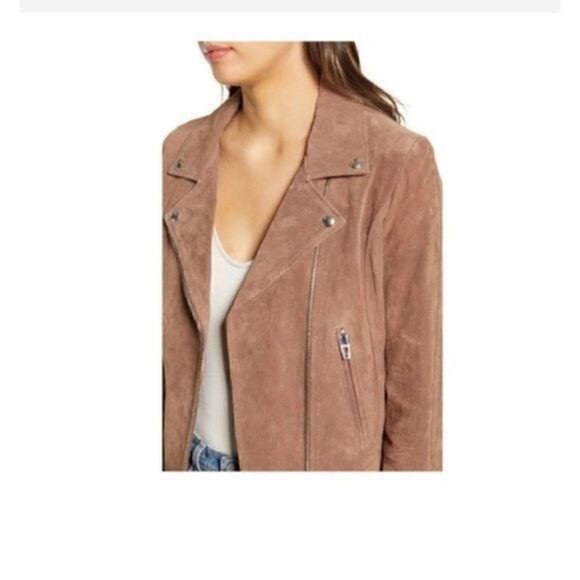 BlankNYC Leather Moto Tan Jacket Small NWT - Picture 12 of 12